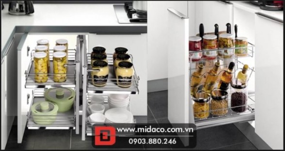 Phụ kiện tủ bếp giá rẻ tại MIDACO có đảm bảo chất lượng?