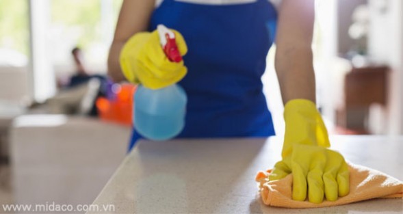 Lưu ý khi vệ sinh nhà bếp nhằm hạn chế tình trạng đồ nội thất bếp mau hỏng