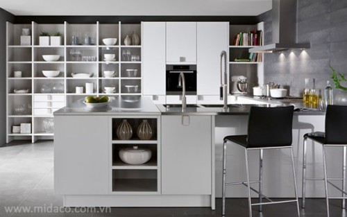 Ưu và nhược điểm của thiết kế nội thất kệ mở trong không gian nhà bếp