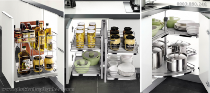 Tại sao chúng ta phải lựa chọn phụ kiện bếp inox 304 để trang bị cho tủ bếp gia đình?