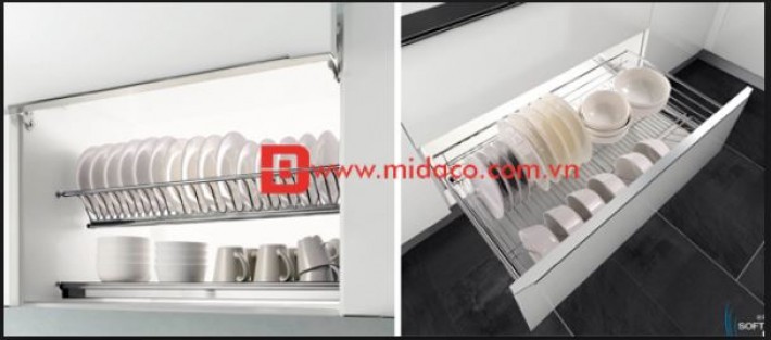 Mua kệ chén dĩa inox chất lượng cao nhiều tính năng sử dụng