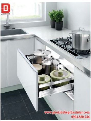 KỆ XOONG BẢN BẮT MẶT HỘC INOX 304 (303201, 303202, 303203, 303204)