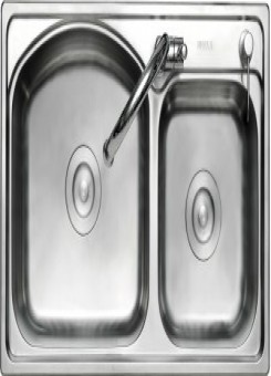 Chậu - vòi - bình xà phòng - rổ - thớt inox 304 (920013Z) - HIGOLD