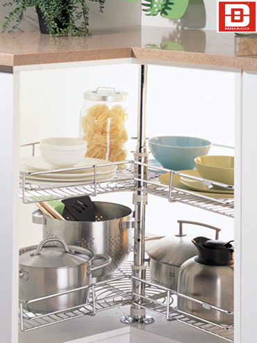 Kệ góc xoay inox 3/4 Kệ góc xoay inox 3/4