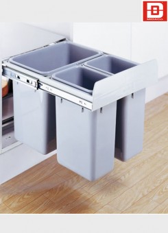 Thùng rác cao cấp 3 ngăn