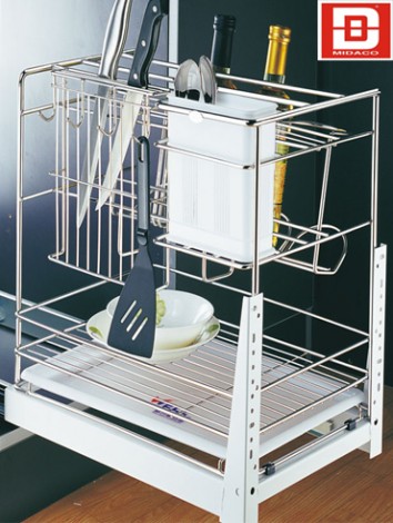 Kệ gia vị dụng cụ ray thường