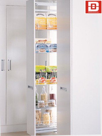 Kệ kéo 6 tầng tủ 450mm