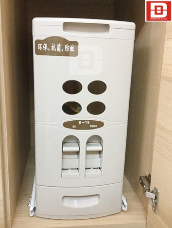 Thùng gạo 2 nút xả