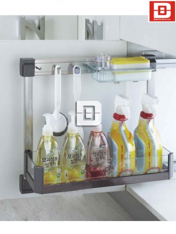 Kệ đựng chất tẩy rửa inox hộp Wellmax