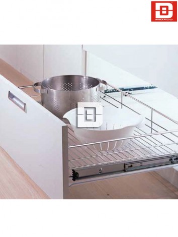 Rổ đựng nồi bắt mặt hộc inox Wellmax