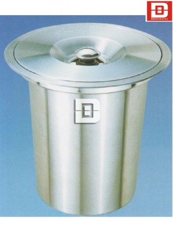 Thùng rác âm mặt đá inox Wellmax