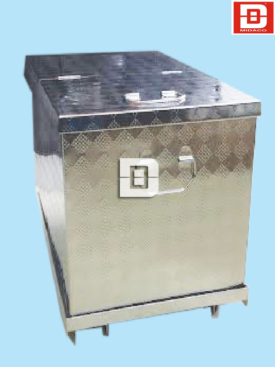 Thùng gạo inox 304 Thùng gạo inox 304